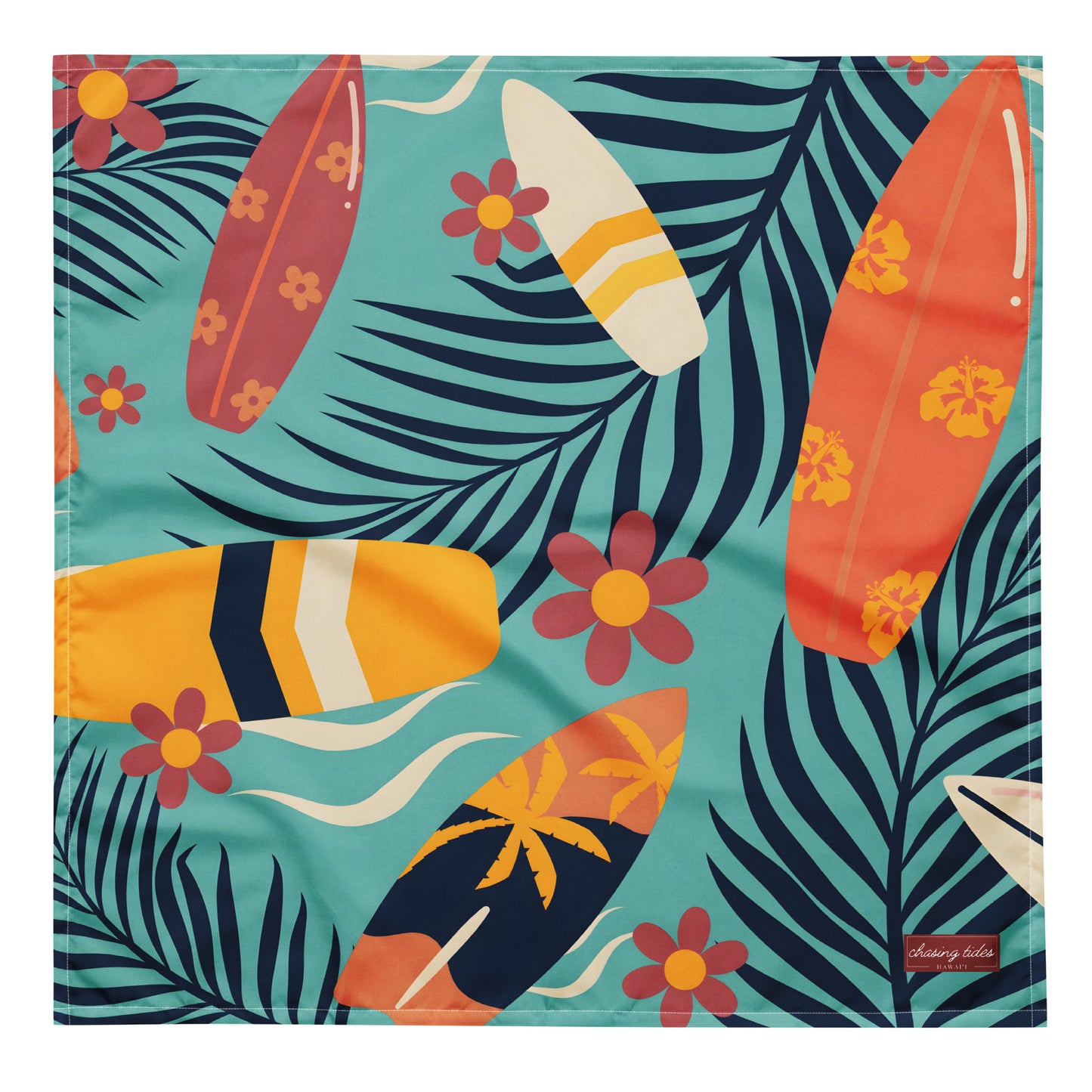 Retro Wave Rider Pet Bandana