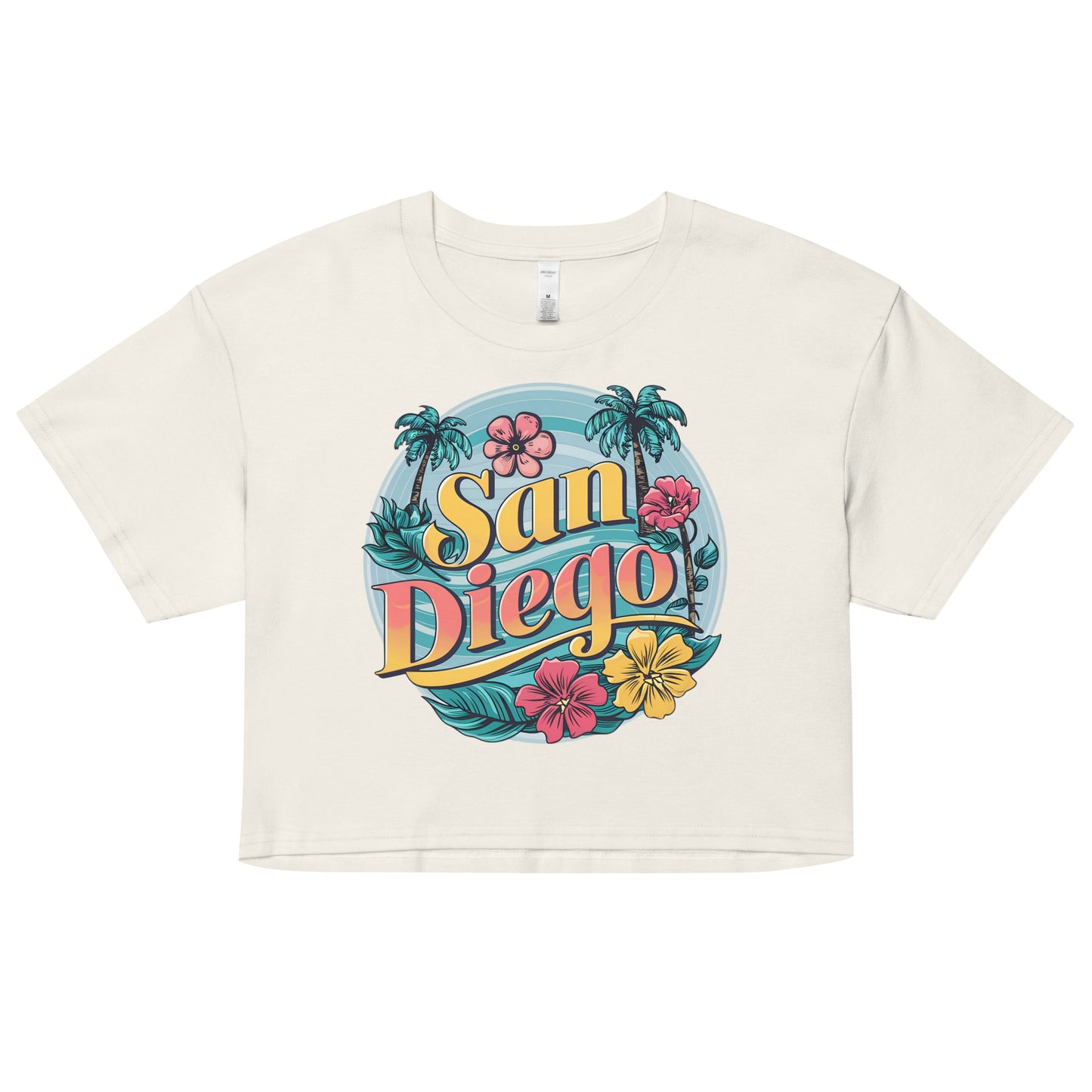 San Diego Bloom Crop Top