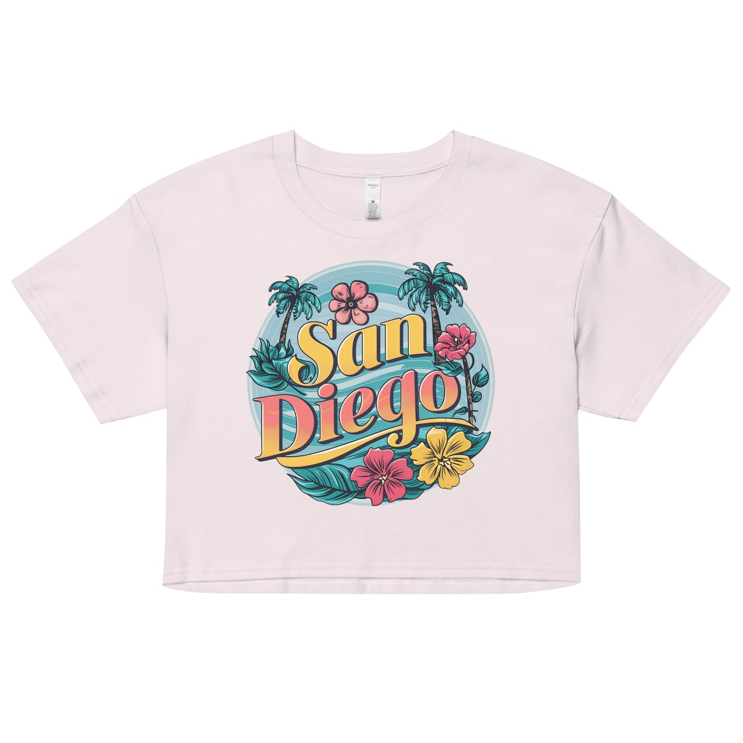 San Diego Bloom Crop Top