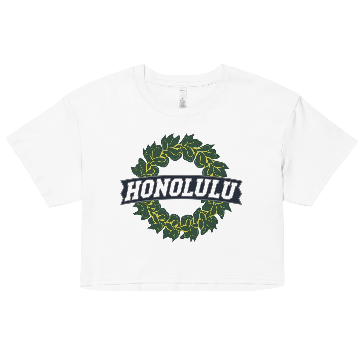 Lei of Honolulu Crop Top