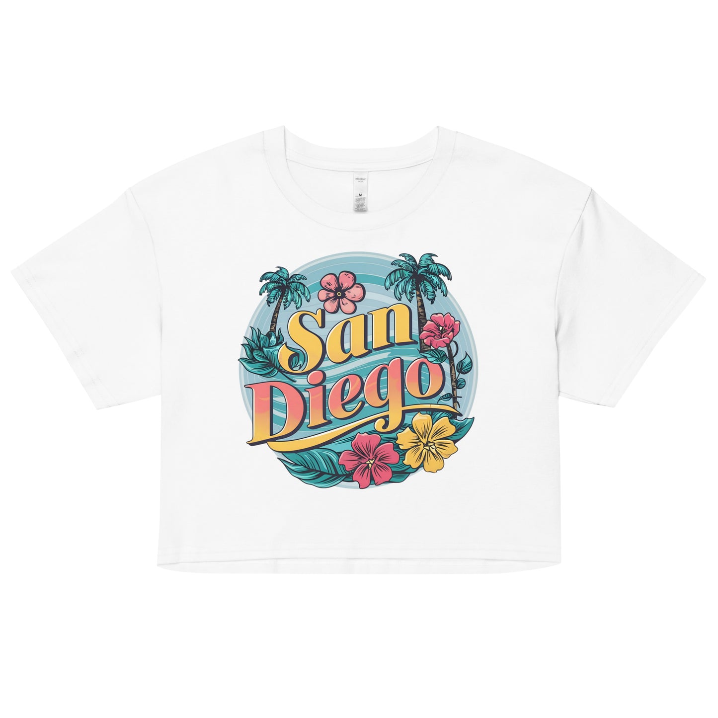 San Diego Bloom Crop Top