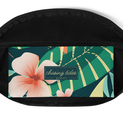 Island Palms Cross-Body Fanny