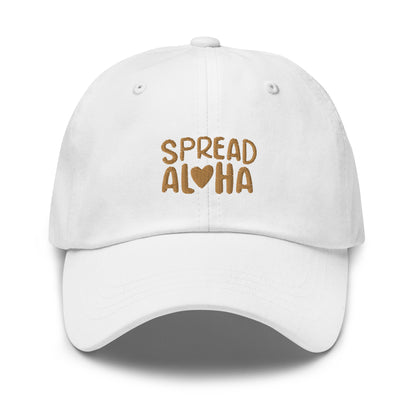 Spread Aloha Dad Hat - Ivory Shores