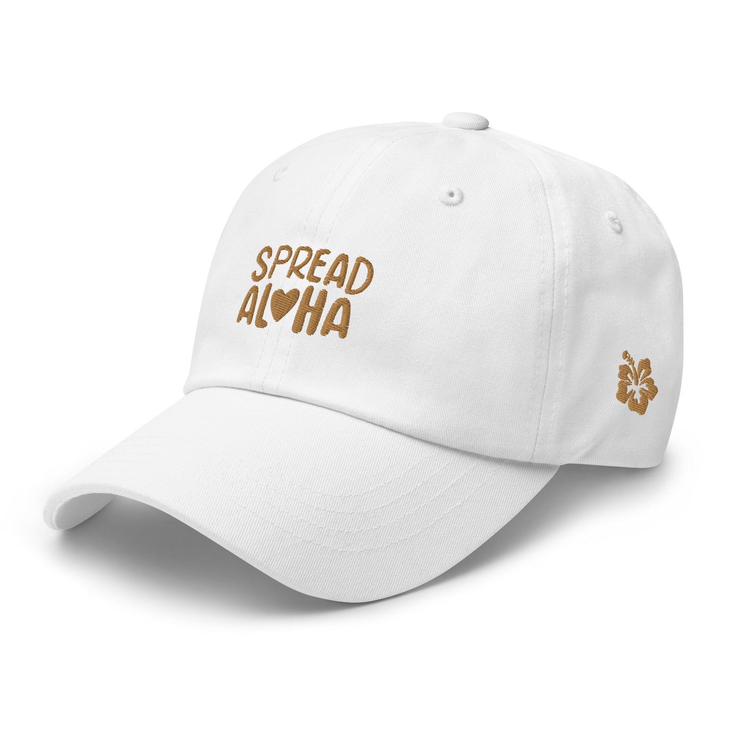 Spread Aloha Dad Hat - Ivory Shores