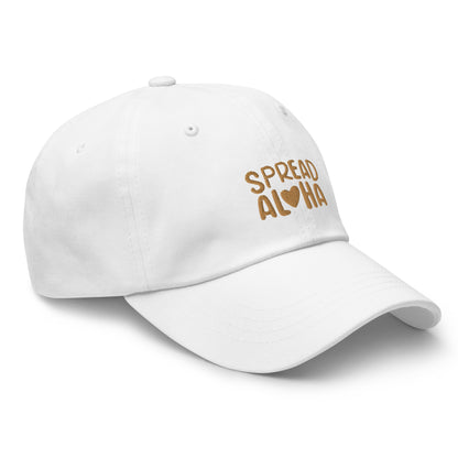 Spread Aloha Dad Hat - Ivory Shores