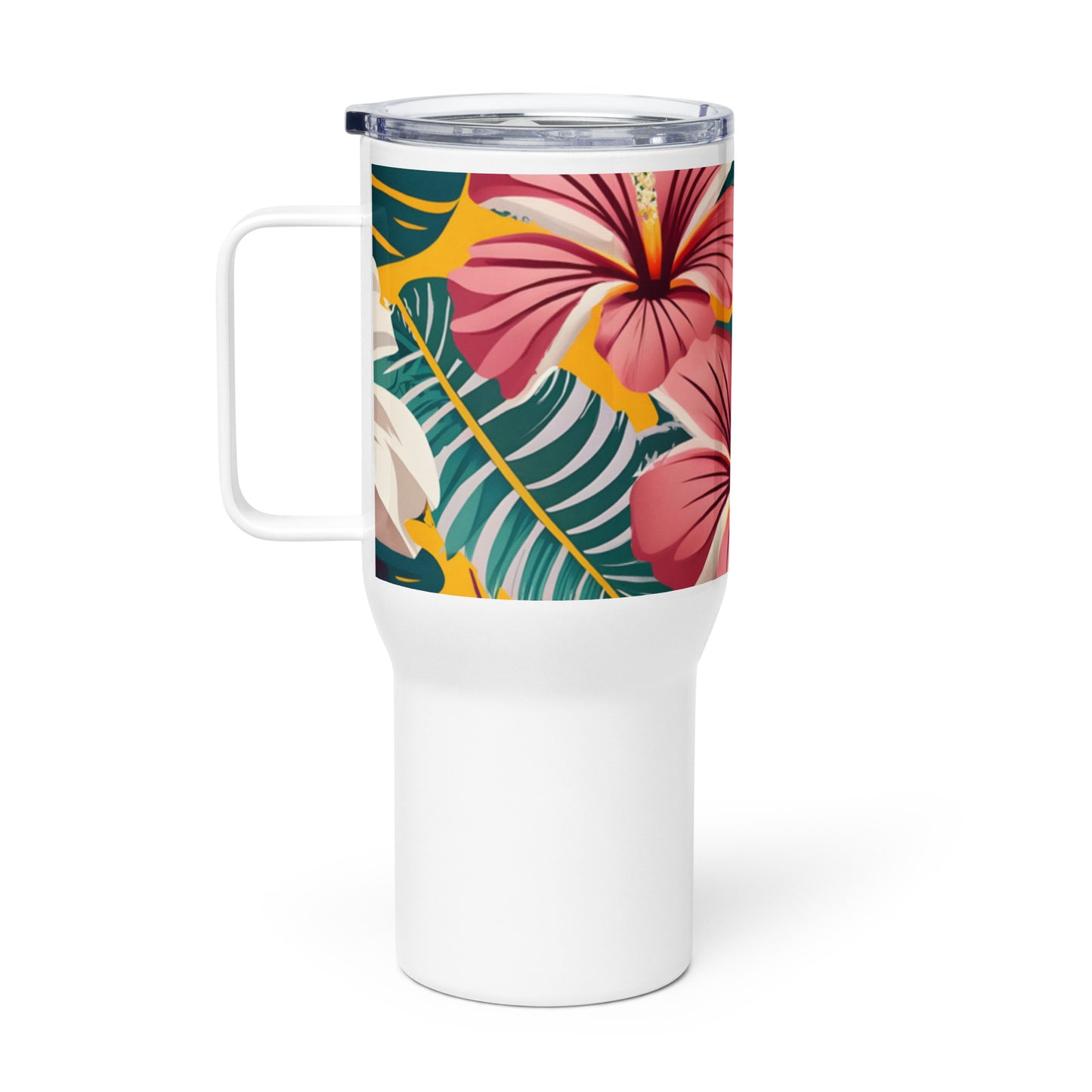 Tropical Oasis Travel Mug