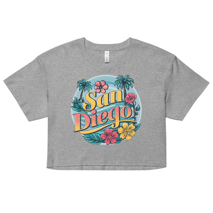 San Diego Bloom Crop Top