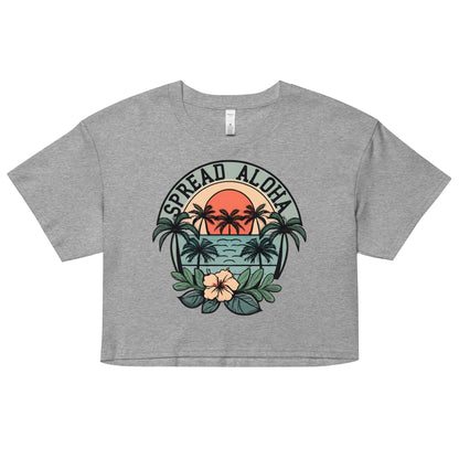 Spread Aloha Crop Top