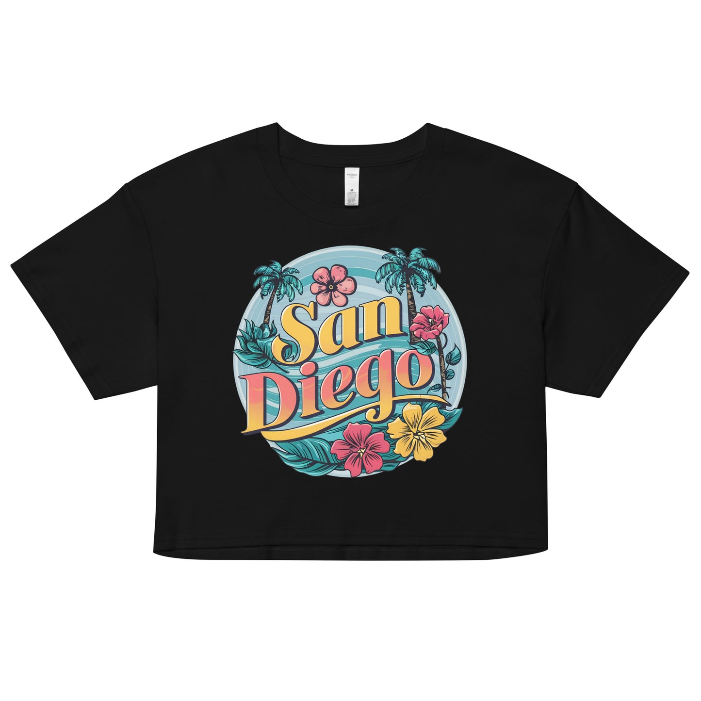 San Diego Bloom Crop Top