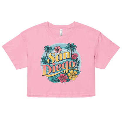 San Diego Bloom Crop Top