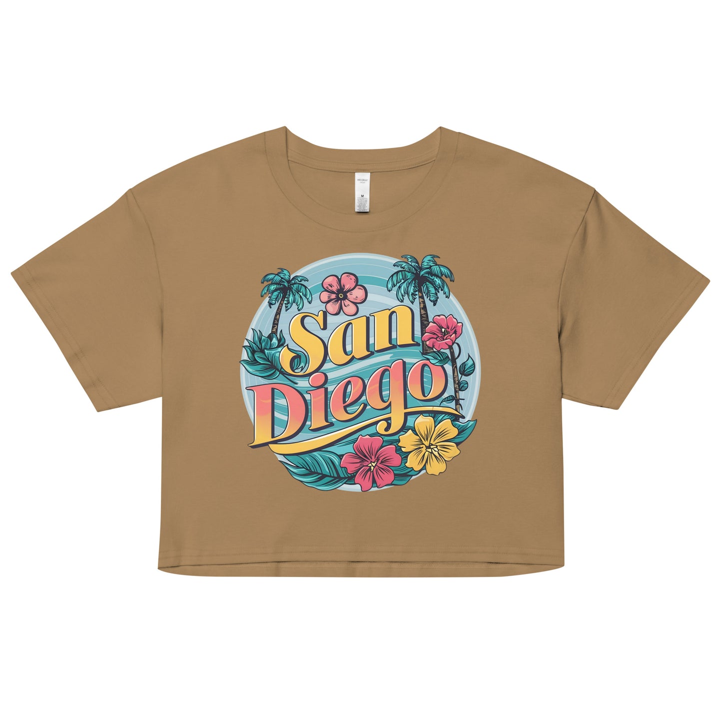 San Diego Bloom Crop Top