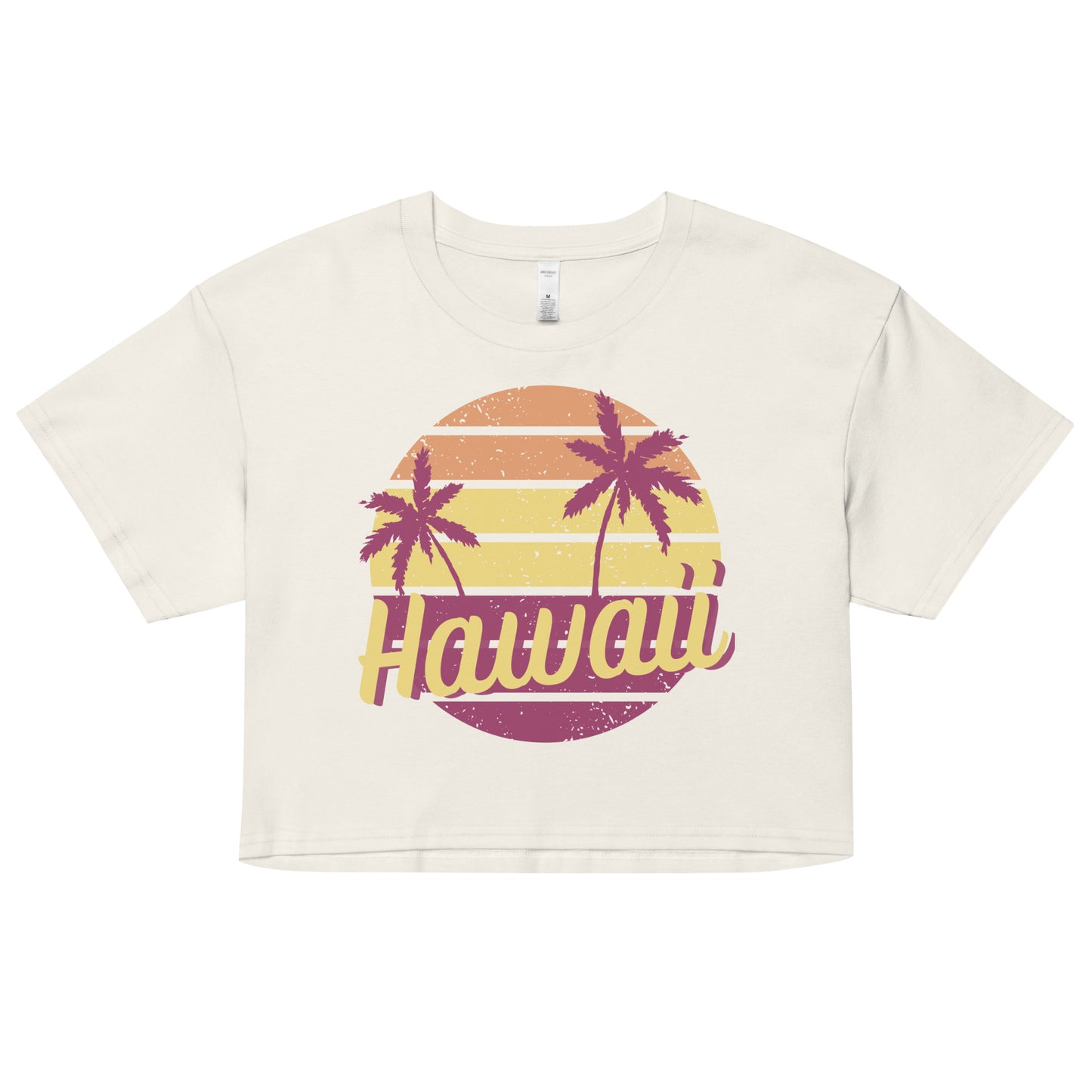 Hawaii Sunrise Crop Top