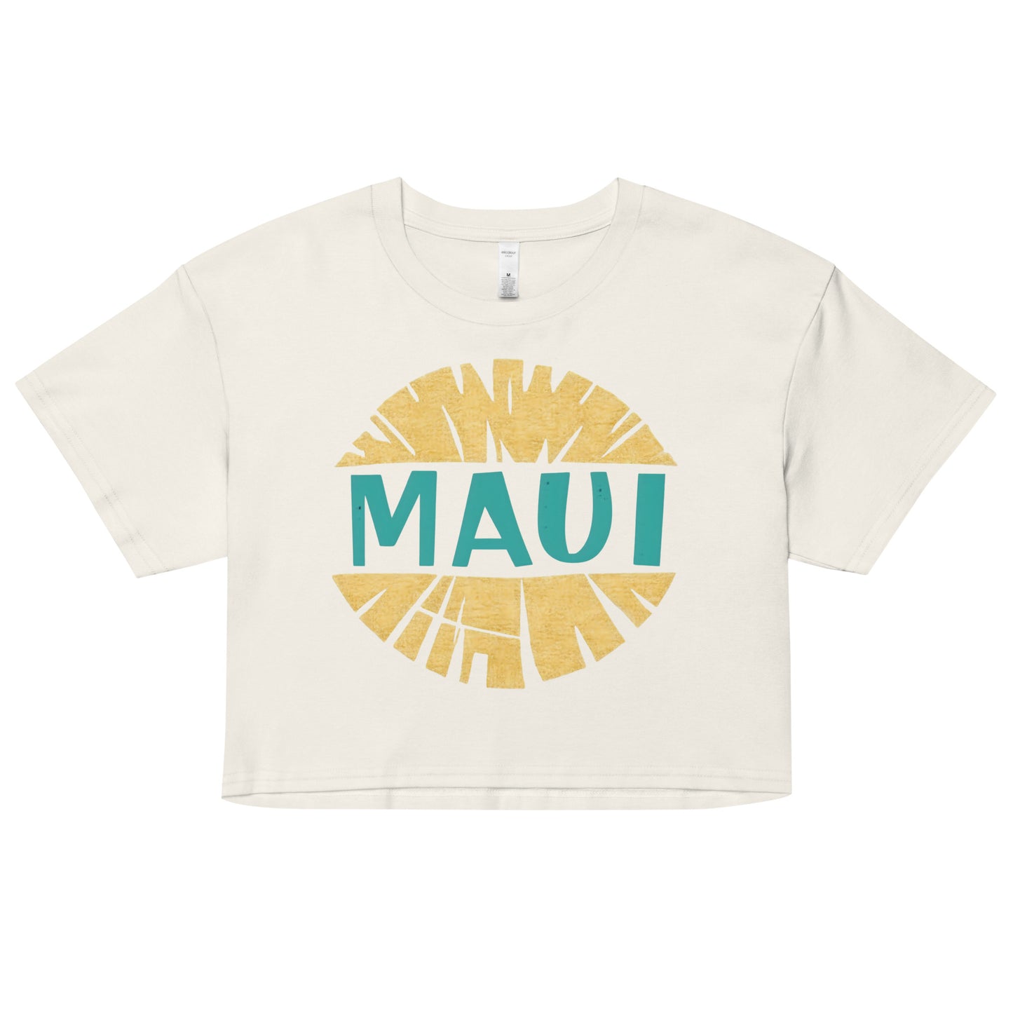 Maui Sunshine Glow Crop Top