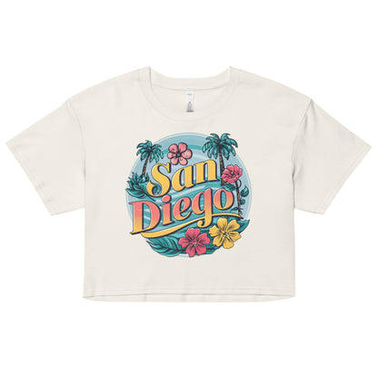 San Diego Bloom Crop Top