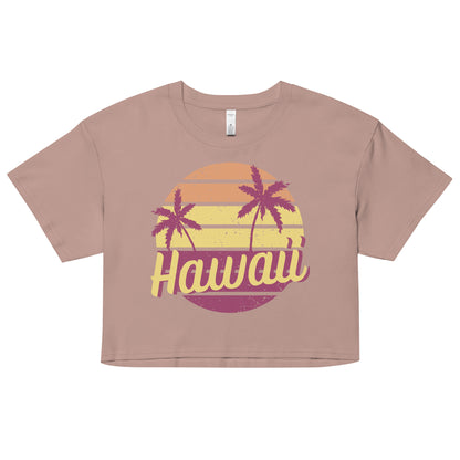 Hawaii Sunrise Crop Top