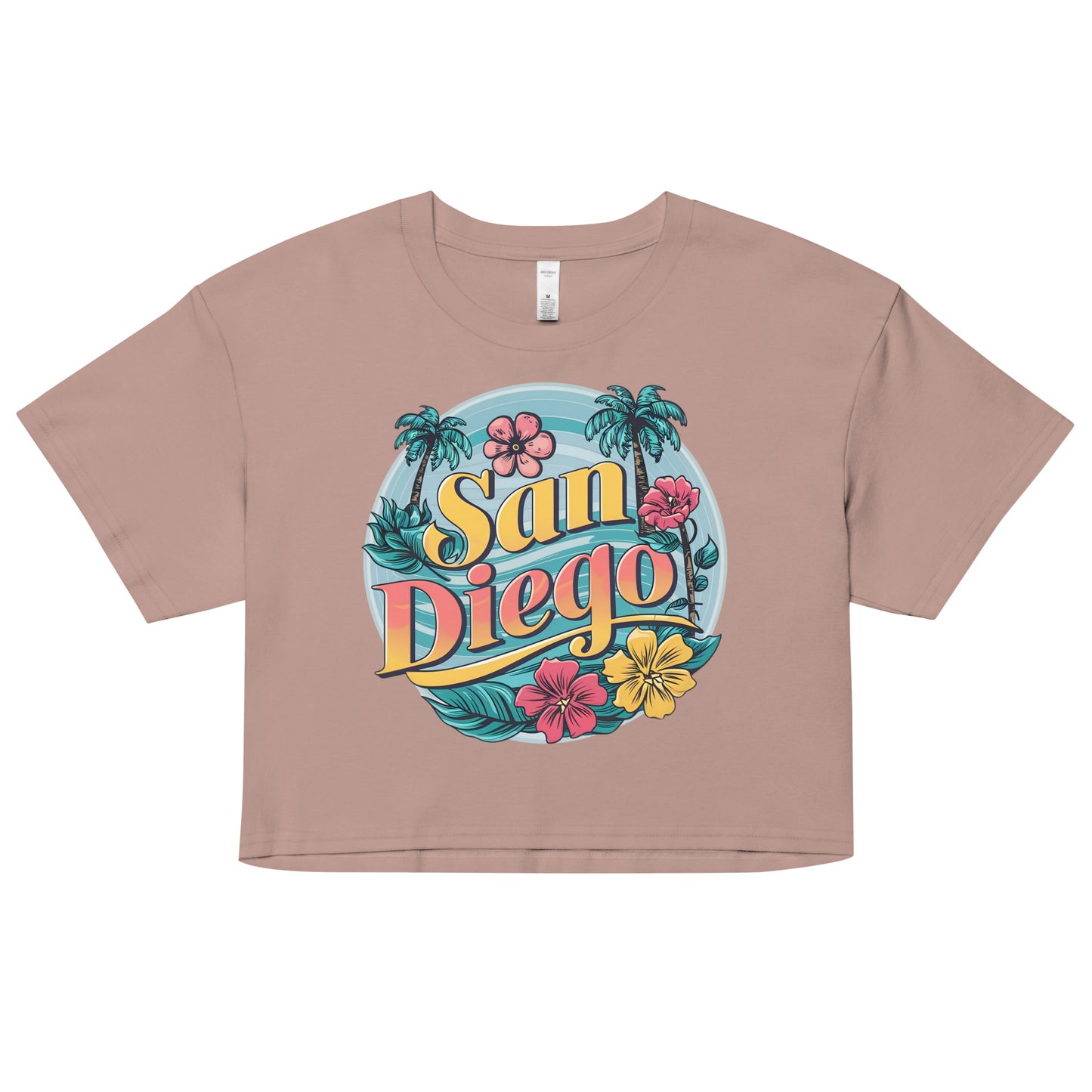 San Diego Bloom Crop Top