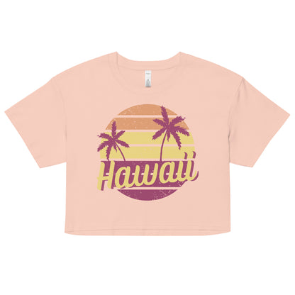 Hawaii Sunrise Crop Top