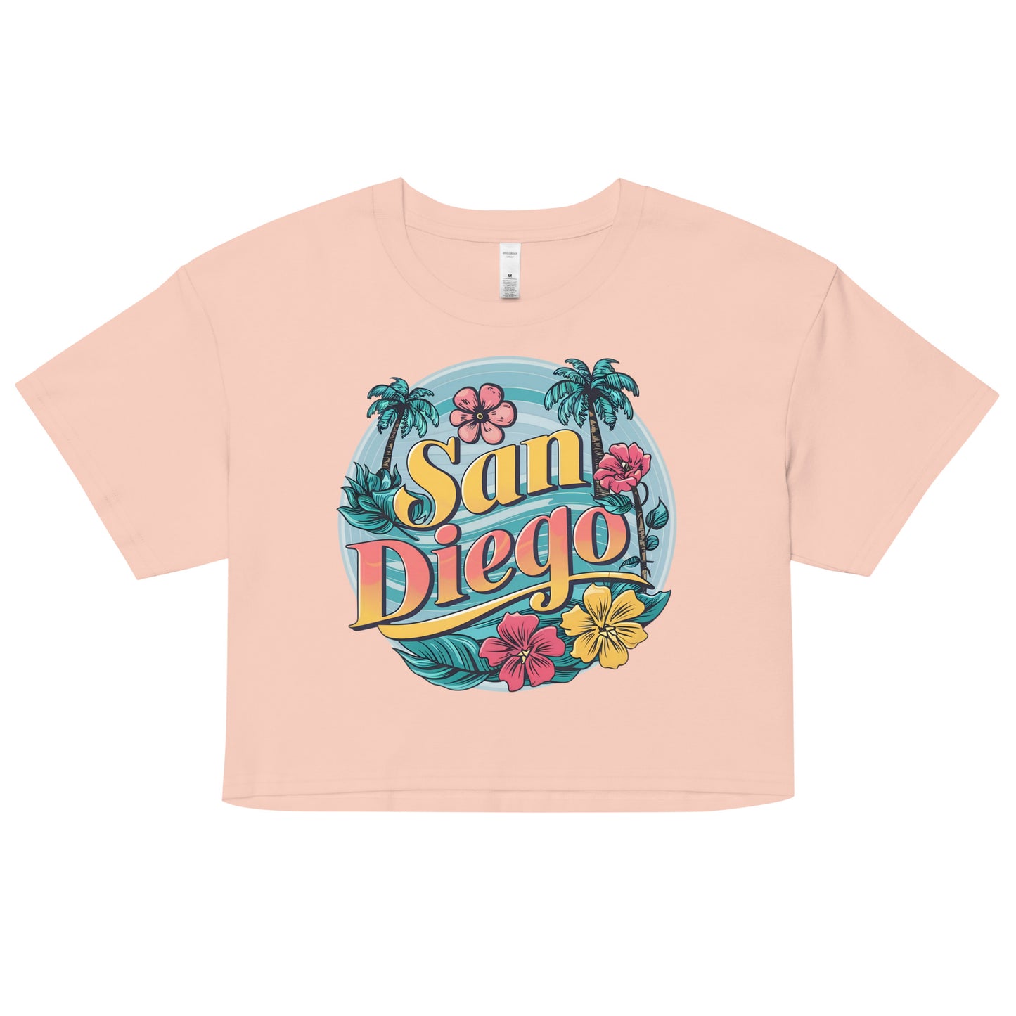 San Diego Bloom Crop Top