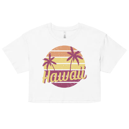 Hawaii Sunrise Crop Top