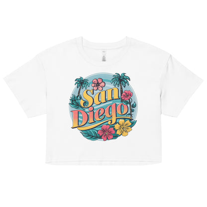 San Diego Bloom Crop Top